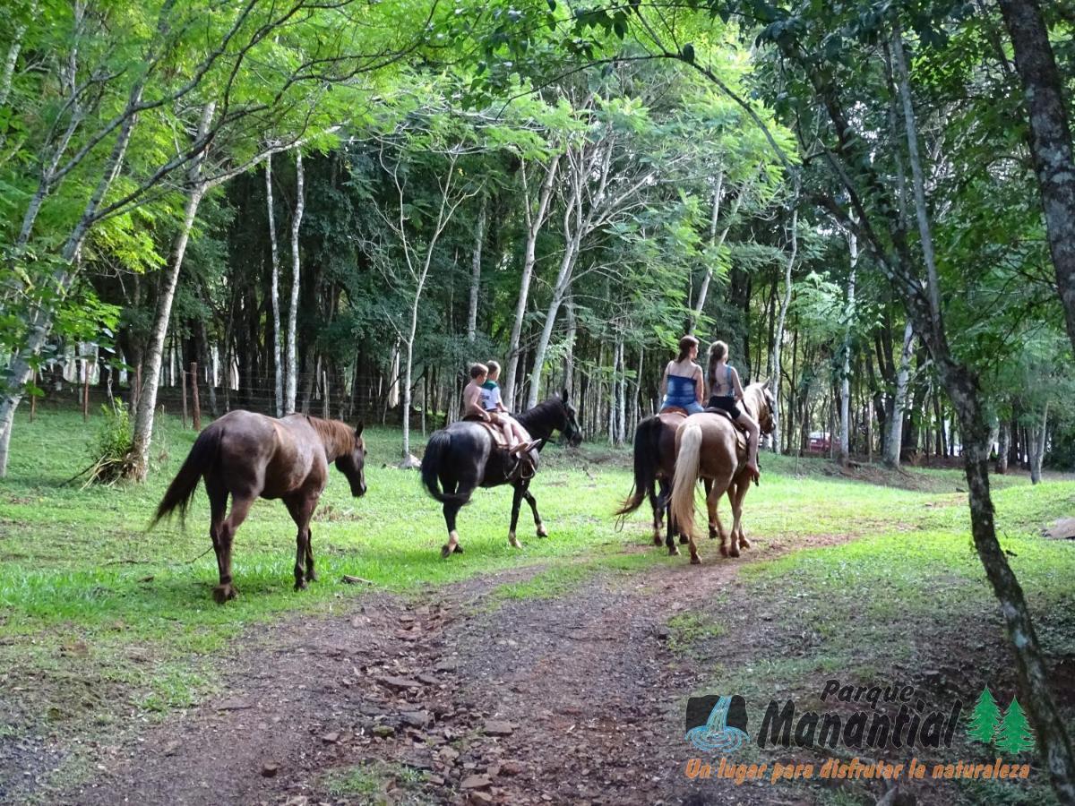 Parque Hotel Manantial Hohenau Bagian luar foto